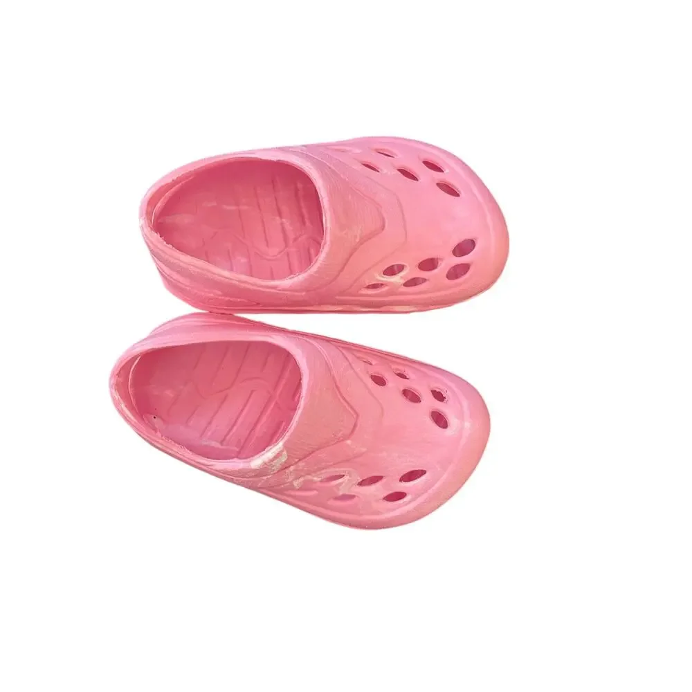 Pink Baby Girl Comfort Clogs Size 2